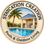 Staycation Creation Pools & Outdoor Living logo