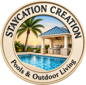 Staycation Creation Pools & Outdoor Living logo