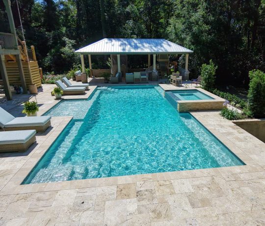 Staycation Creation Pool & Pool House